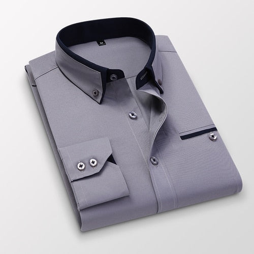 Camisa Social Masculina Carino