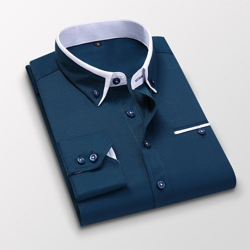 Camisa Social Masculina Carino